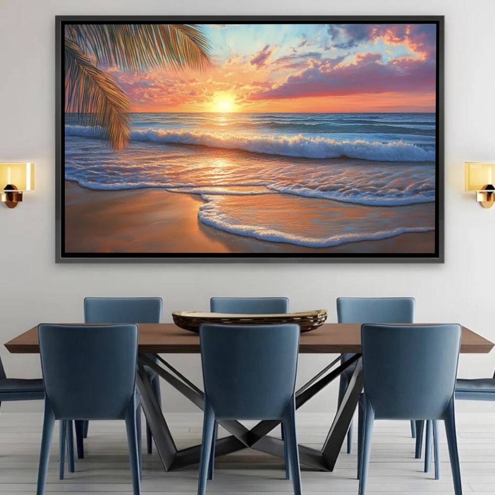 Coucher de Soleil Tropical