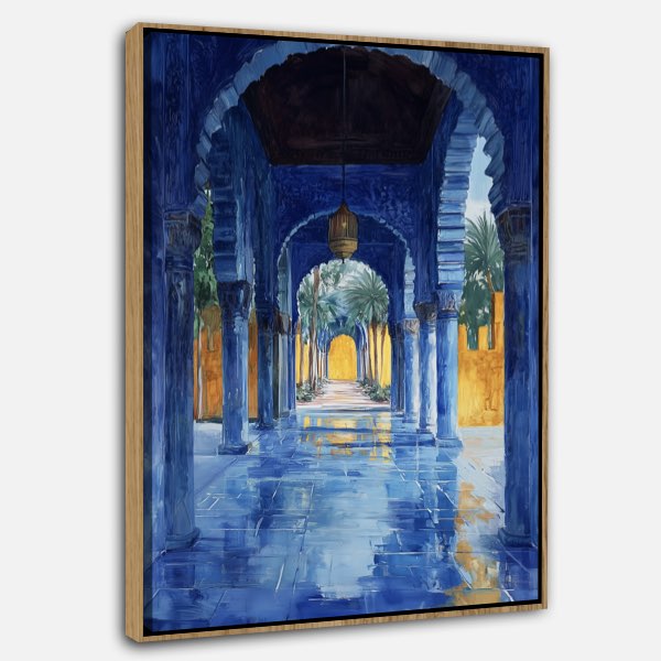 Peinture Jacques Majorelle - Chef-d'œuvre Inspiré du Maroc
