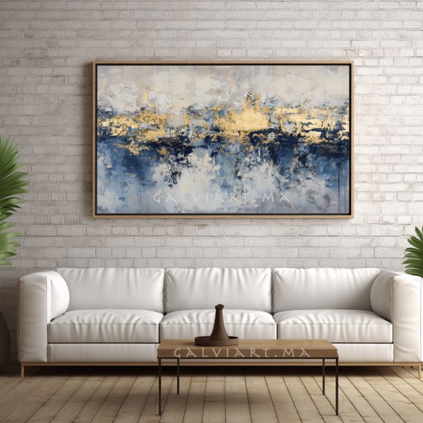 Layered Blue Gold