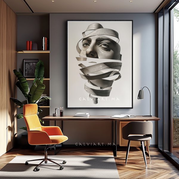 Ruban Spirale Visage