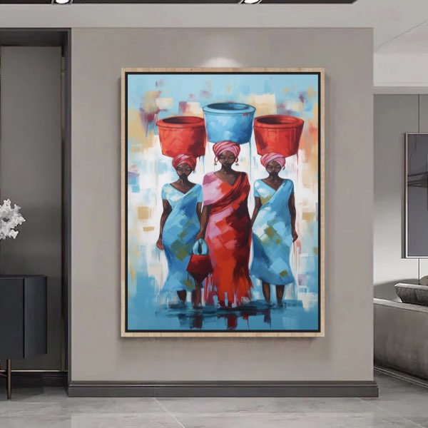 Femmes Africaines Pastel