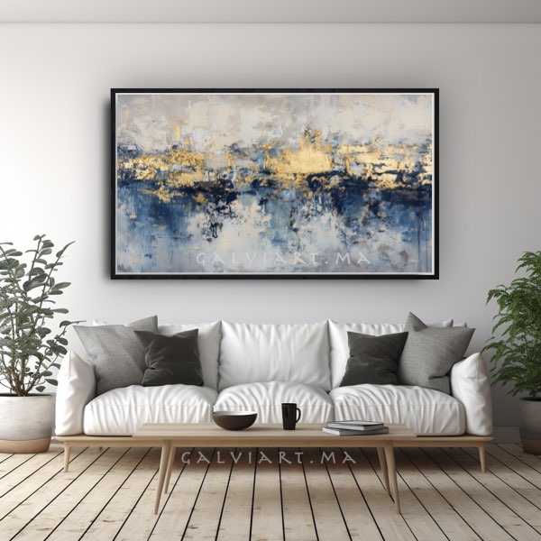 Layered Blue Gold