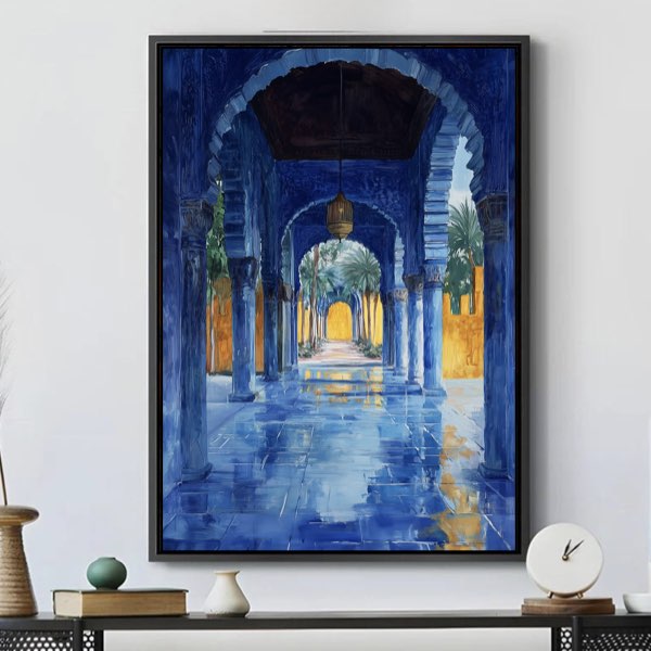 Peinture Jacques Majorelle - Chef-d'œuvre Inspiré du Maroc