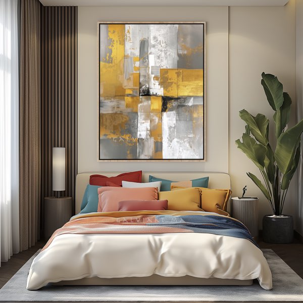 Canvas Printed Abstract Artwork - Elegant Wall Decor