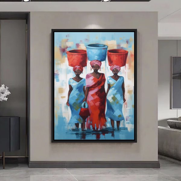 Femmes Africaines Pastel