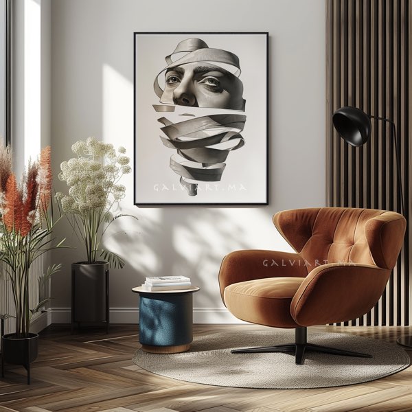 Ruban Spirale Visage
