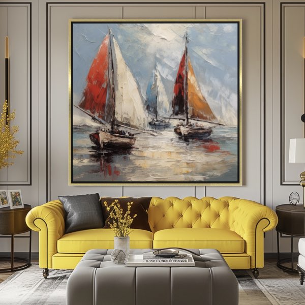 Bateau dans la Mer