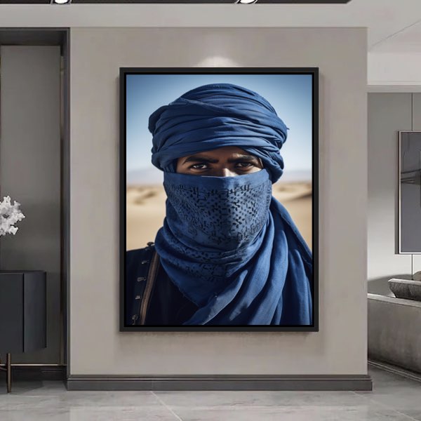 Homme au Turban Bleu