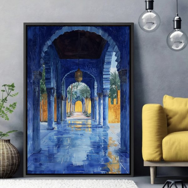 Peinture Jacques Majorelle - Chef-d'œuvre Inspiré du Maroc