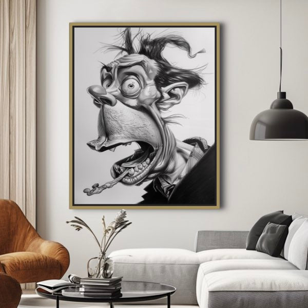 Gangster Goofy : Réalisme Crayon