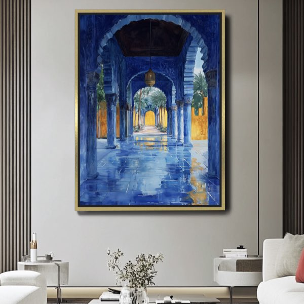 Peinture Jacques Majorelle - Chef-d'œuvre Inspiré du Maroc