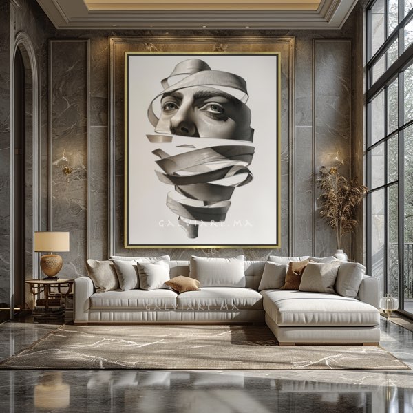 Ruban Spirale Visage