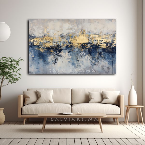 Layered Blue Gold