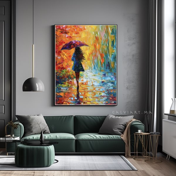 Élégance Sous la Pluie