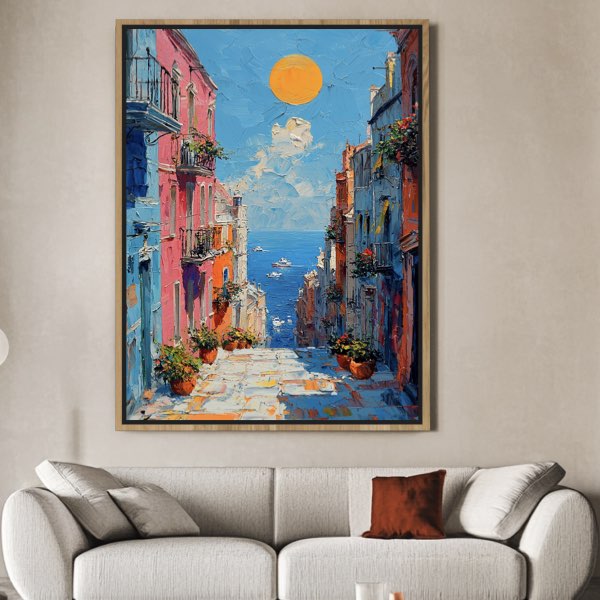 Peinture à l'Huile - Coup de Pinceau Épais, Impasto et Soleil