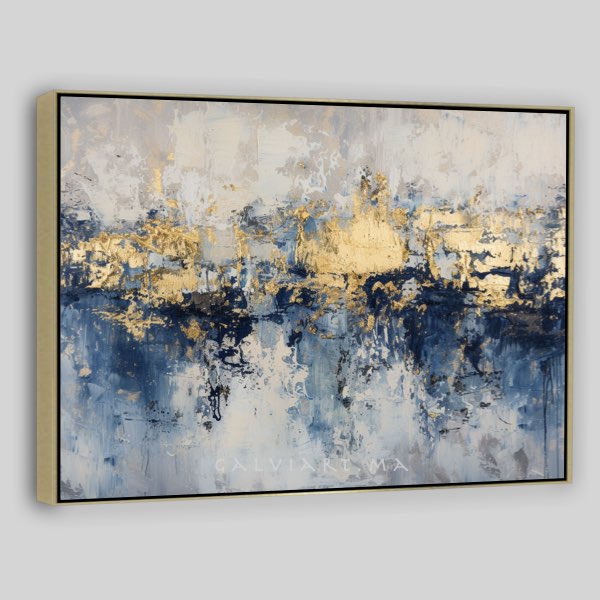 Layered Blue Gold