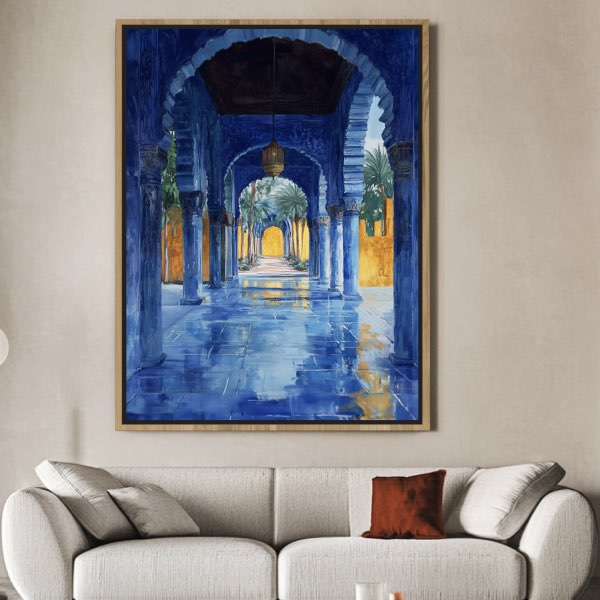 Peinture Jacques Majorelle - Chef-d'œuvre Inspiré du Maroc