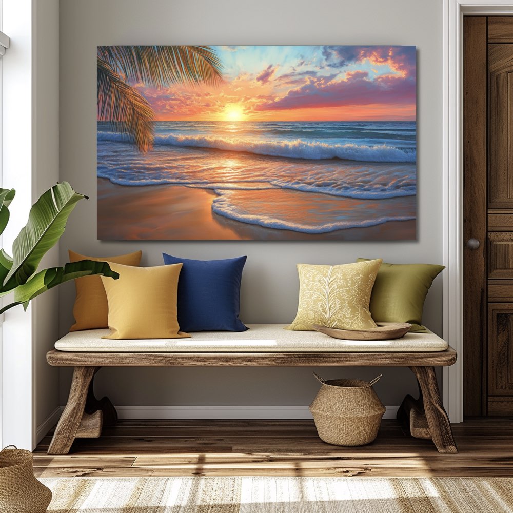 Coucher de Soleil Tropical