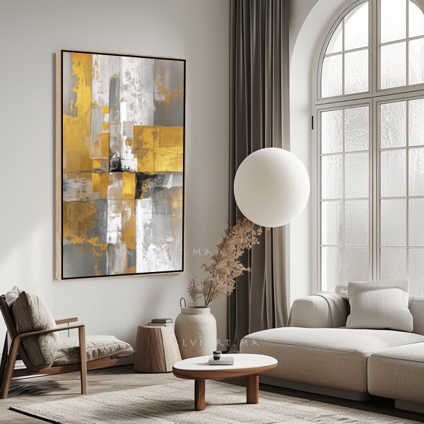 Canvas Printed Abstract Artwork - Elegant Wall Decor