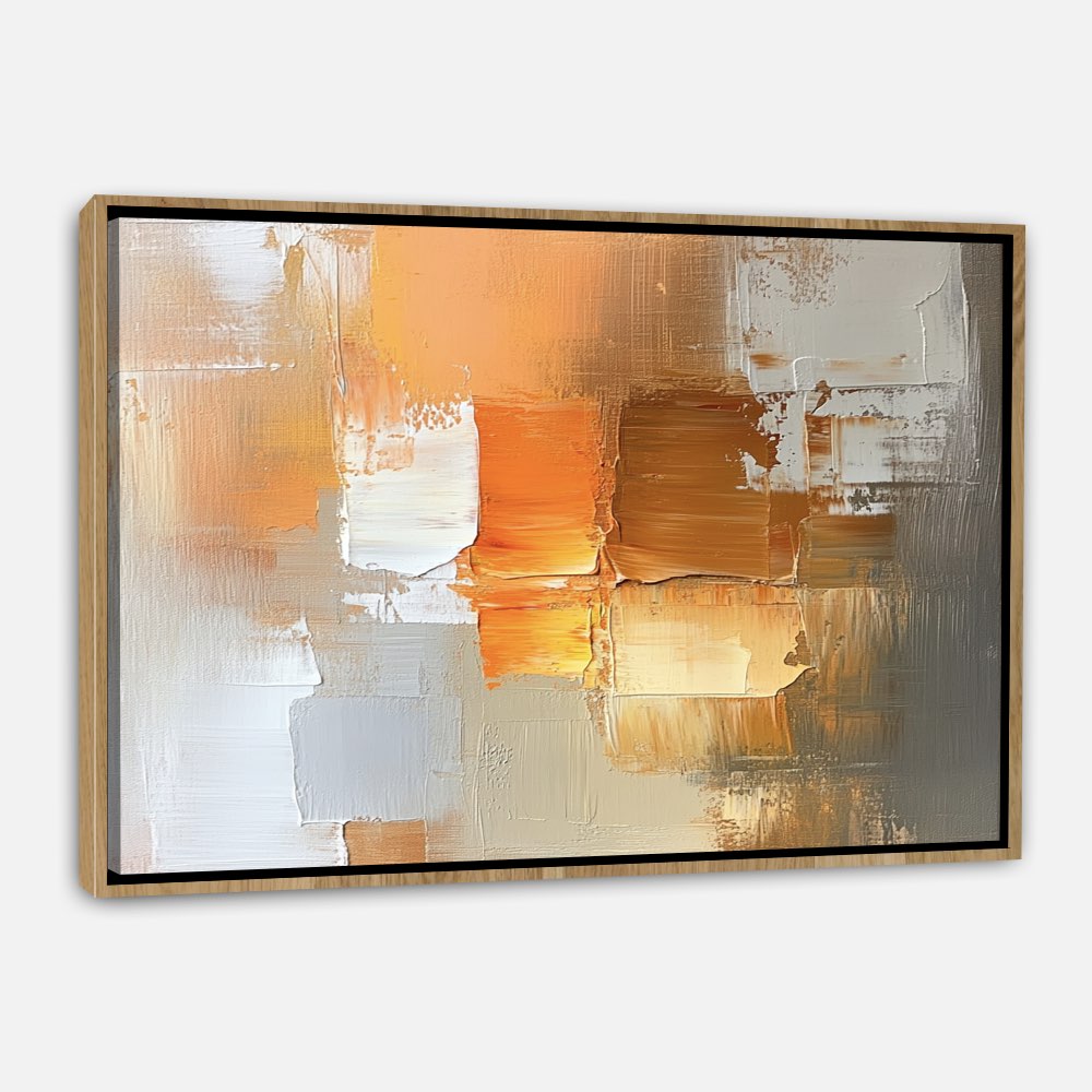 Peinture Abstraite Chaleureuse
