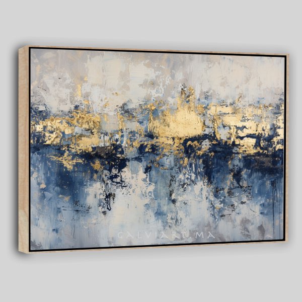 Layered Blue Gold