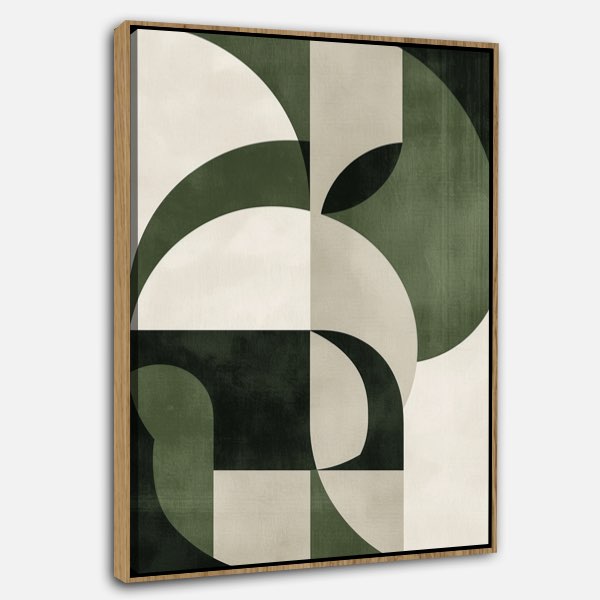 Art sur Toile : Élevez votre Décoration avec Harmonie Géométrique