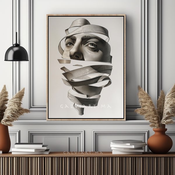 Ruban Spirale Visage
