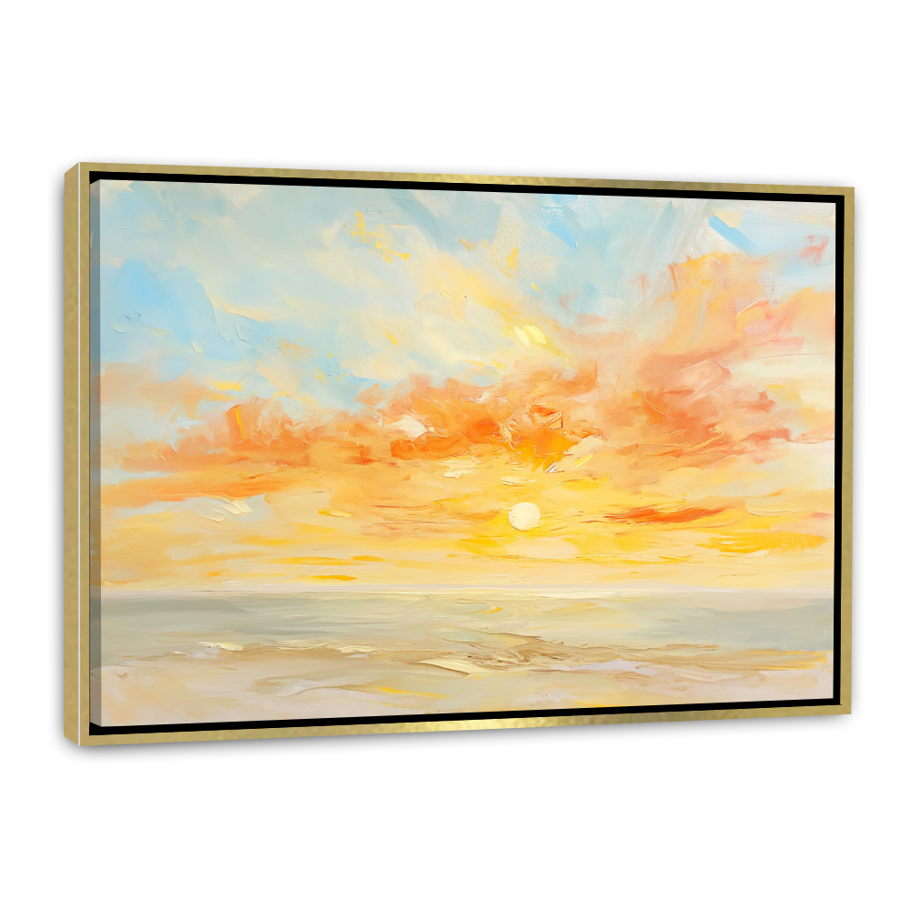 Coucher Soleil Doré