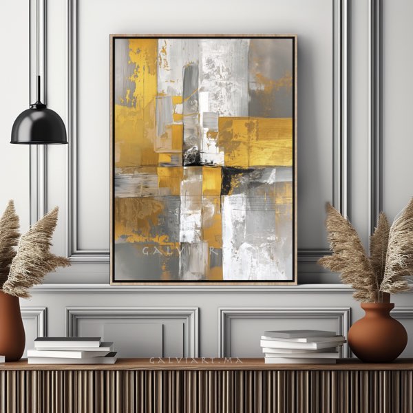 Canvas Printed Abstract Artwork - Elegant Wall Decor