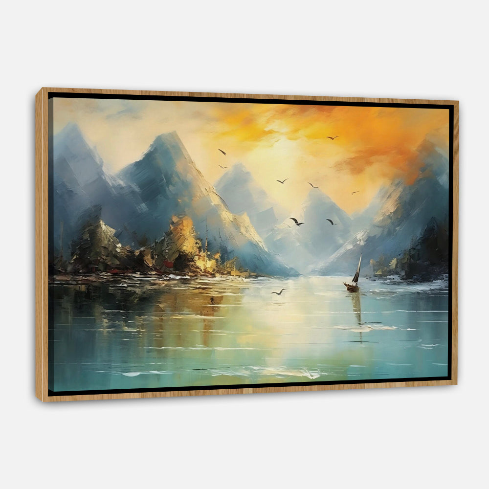 Lever Soleil Montagnes
