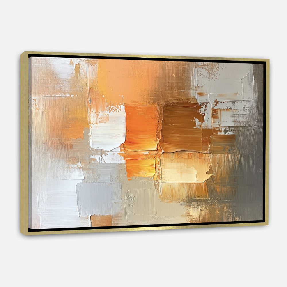 Peinture Abstraite Chaleureuse