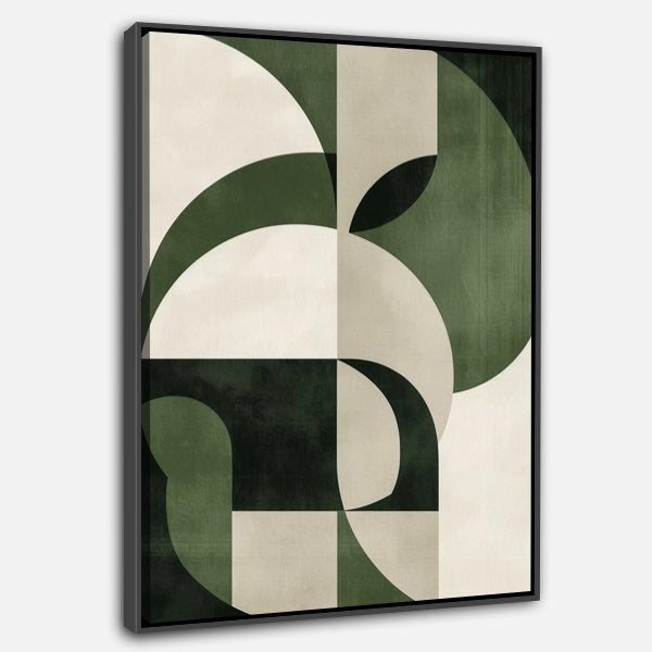 Art sur Toile : Élevez votre Décoration avec Harmonie Géométrique