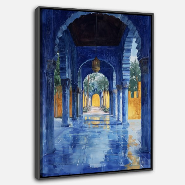 Peinture Jacques Majorelle - Chef-d'œuvre Inspiré du Maroc