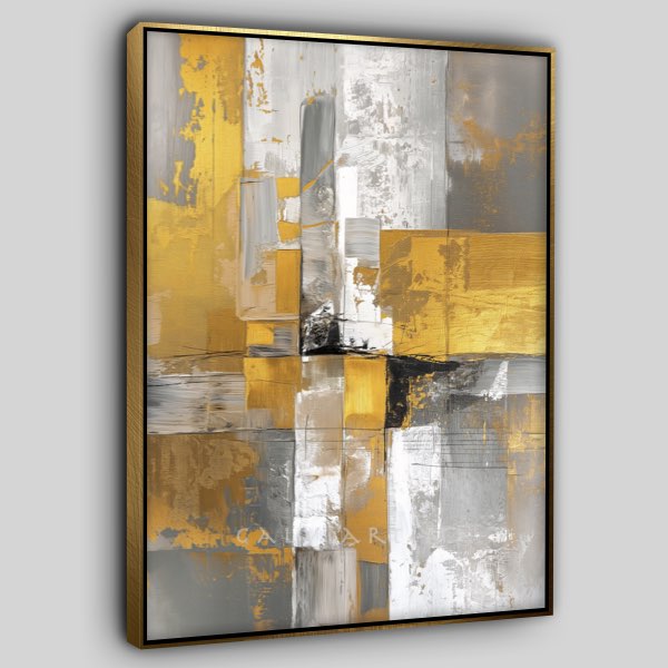 Canvas Printed Abstract Artwork - Elegant Wall Decor