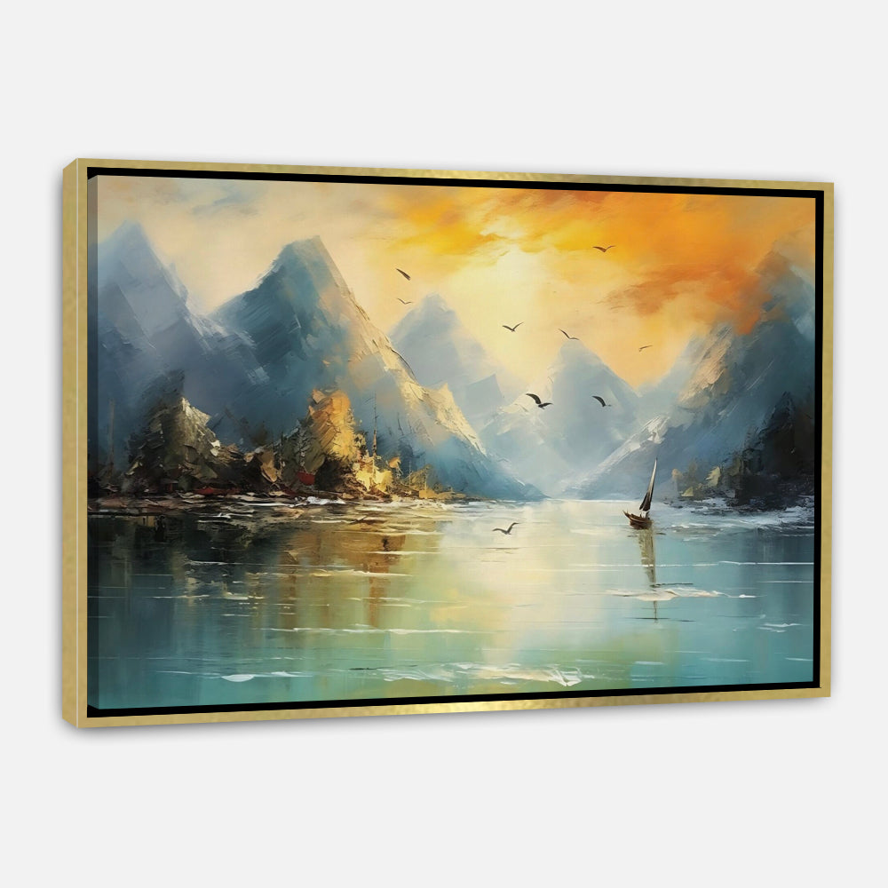Lever Soleil Montagnes