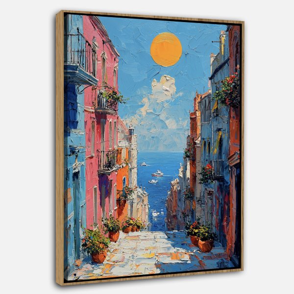 Peinture à l'Huile - Coup de Pinceau Épais, Impasto et Soleil