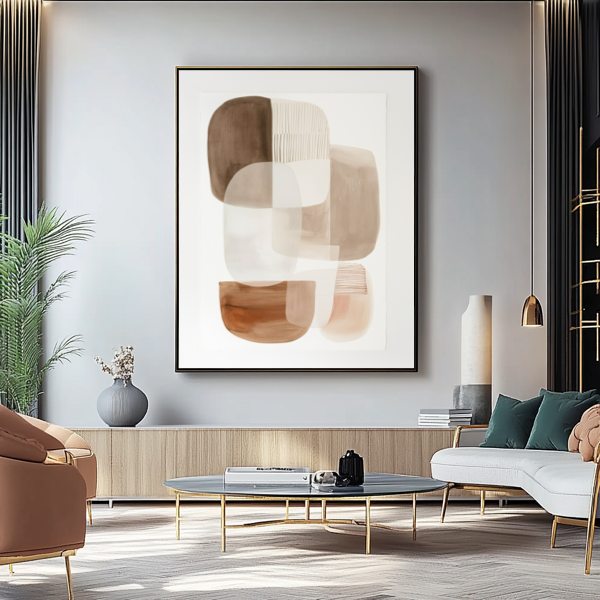 Art Minimaliste Japandi