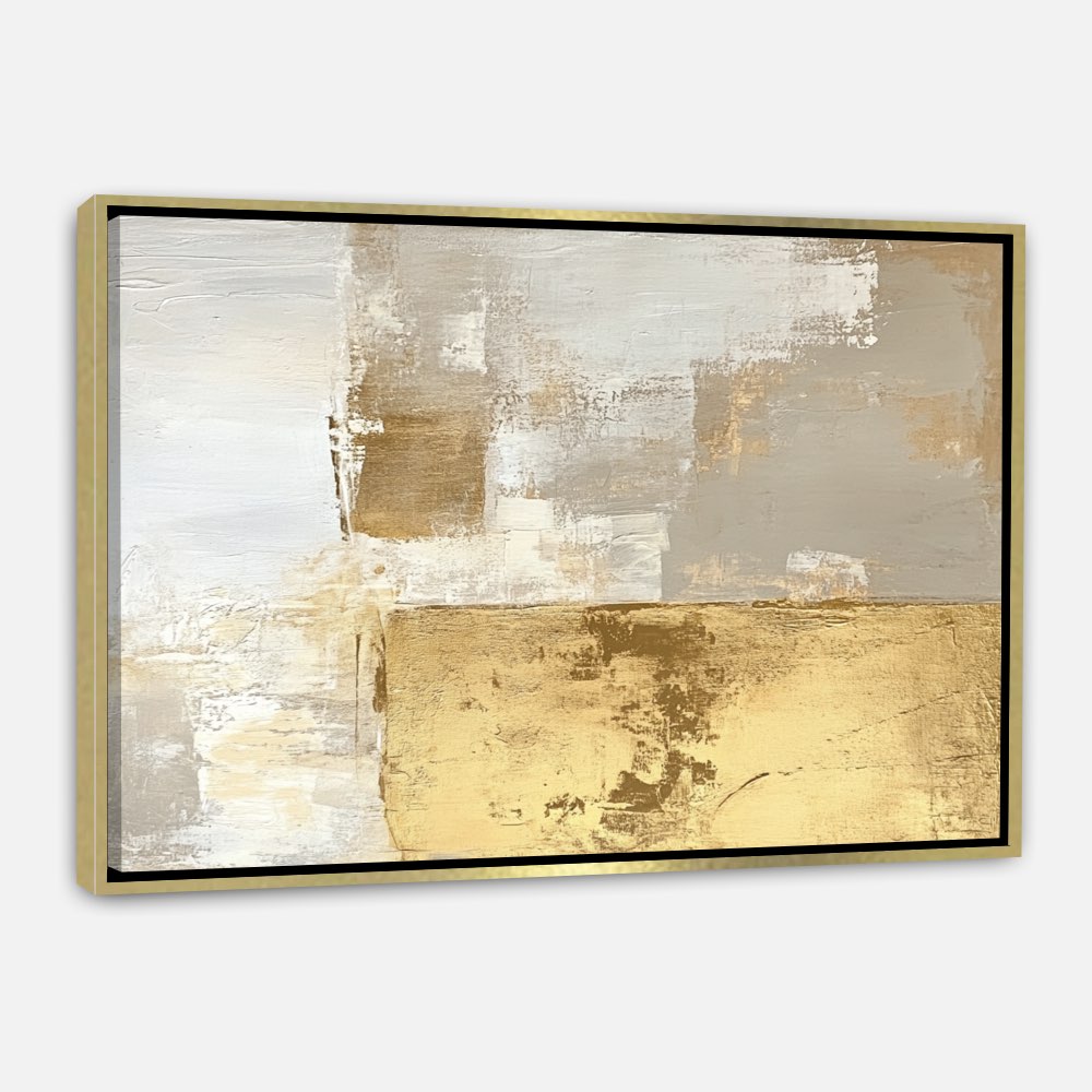 Tableau Doré Beige