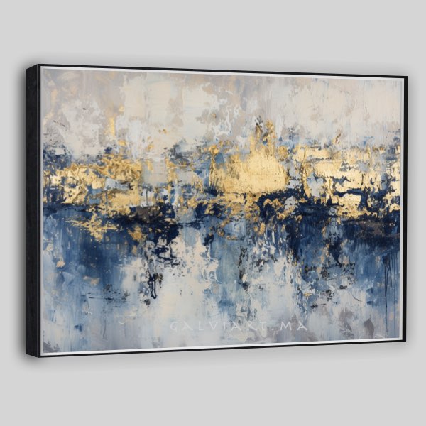 Layered Blue Gold