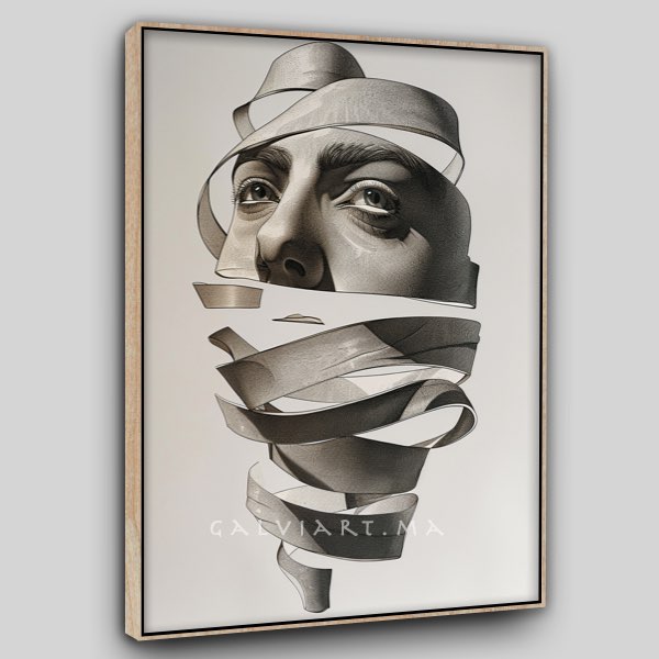 Ruban Spirale Visage