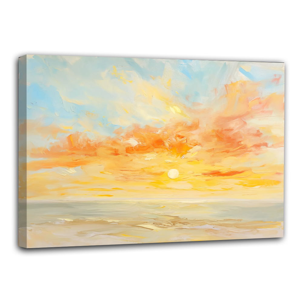 Coucher Soleil Doré