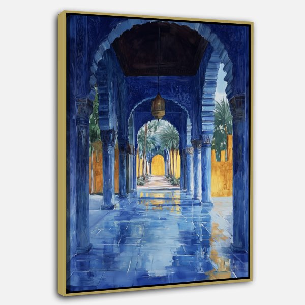 Peinture Jacques Majorelle - Chef-d'œuvre Inspiré du Maroc