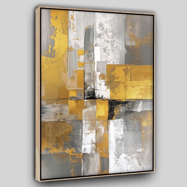 Canvas Printed Abstract Artwork - Elegant Wall Decor