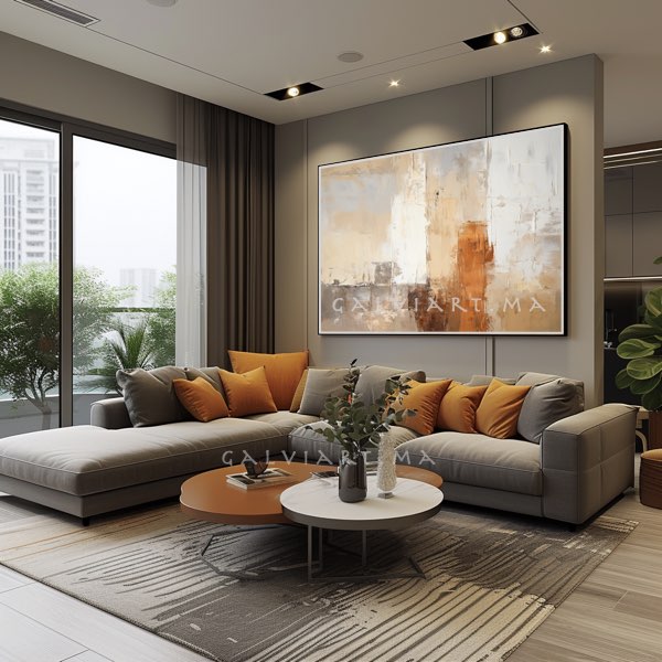 Tranquil Tones in Bold Strokes