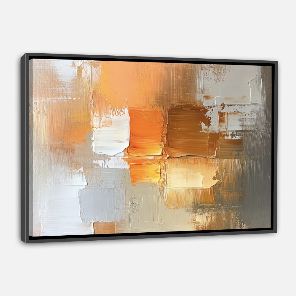 Peinture Abstraite Chaleureuse