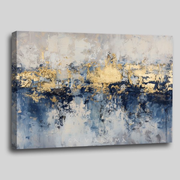 Layered Blue Gold