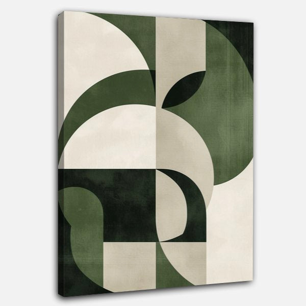 Art sur Toile : Élevez votre Décoration avec Harmonie Géométrique