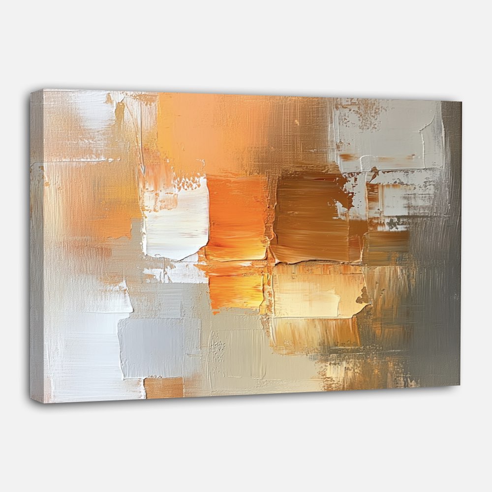 Peinture Abstraite Chaleureuse