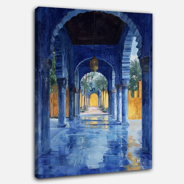 Peinture Jacques Majorelle - Chef-d'œuvre Inspiré du Maroc