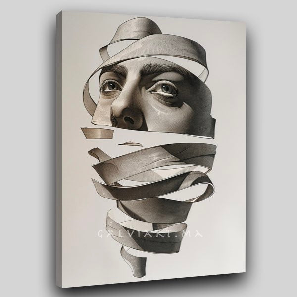 Ruban Spirale Visage